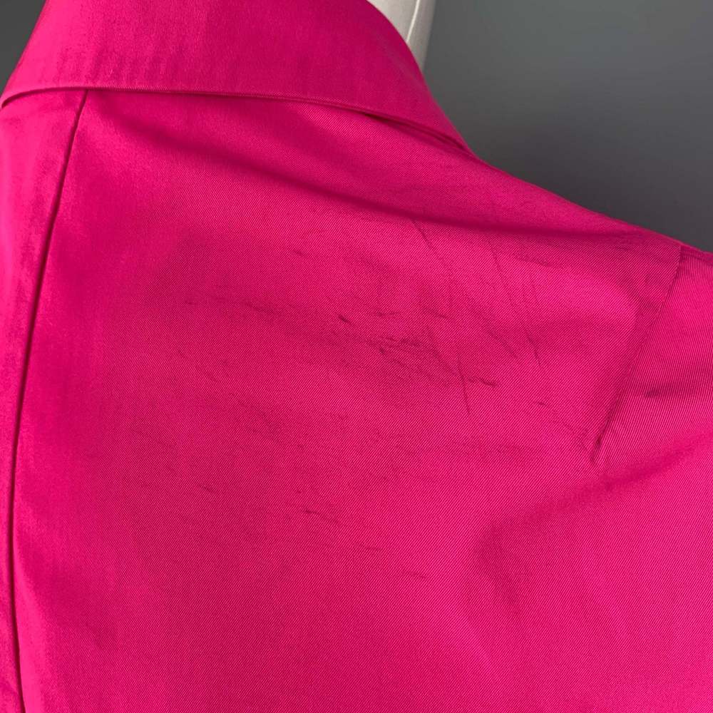 JIL SANDER Pink Polyester Notch Lapel Jacket - Picture 4 of 7